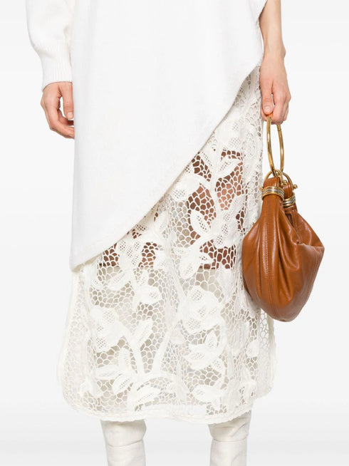 crochet midi skirt
